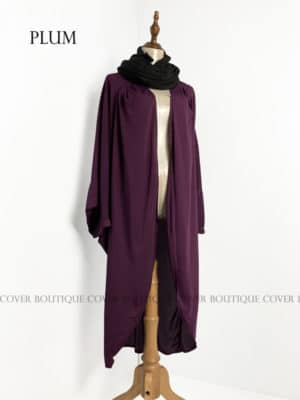 Batwing Shrug (plum)