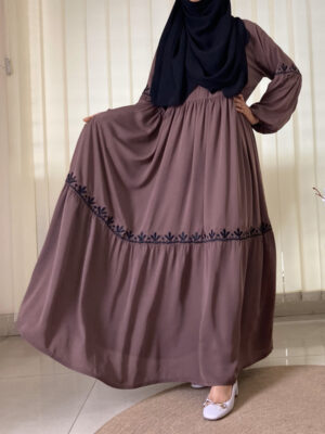 RAISA GOWN CHESTNUT