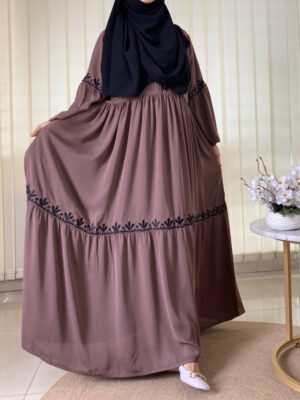 RAISA GOWN CHESTNUT